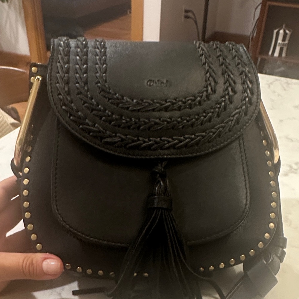 Chloe Black Leather Crossbody Bag - Picture 2 of 15